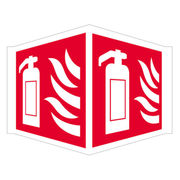 Panoramic Fire Extinguisher Sign